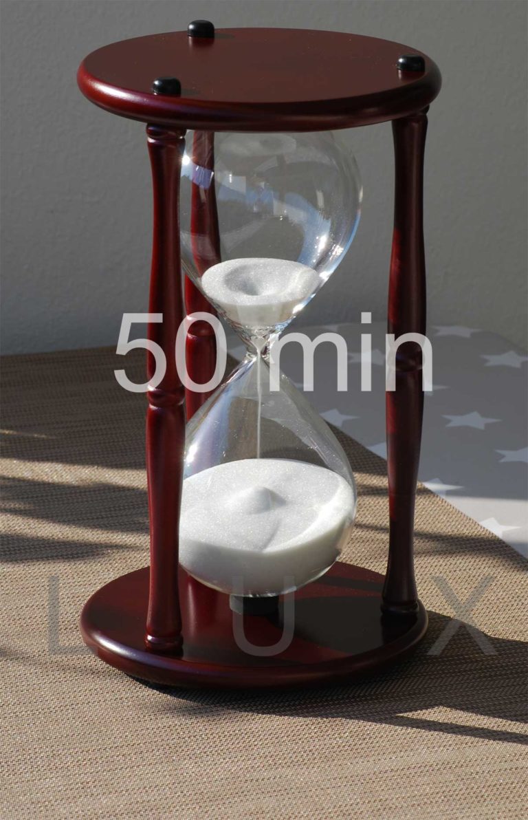 Sanduhr 50 Minuten