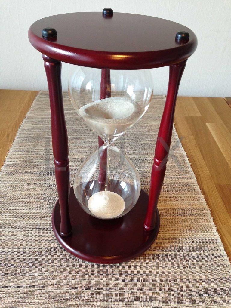 Sanduhr Sonderanfertigung - Eigener Sand 20 Minuten > lux-sanduhren